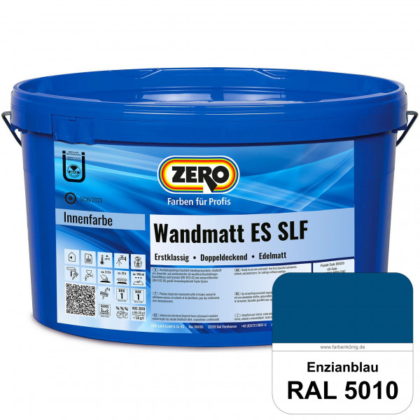 Wandmatt ES SLF (RAL 5010 Enzianblau)