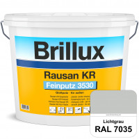 Rausan KR Feinputz 3530 (RAL 7035 Lichtgrau) organisch gebundener & verarbeitungsfertiger Glattputz 
