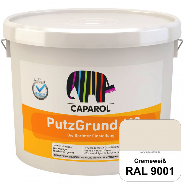 Putzgrund 610 SPRINTER (RAL 9001 Cremeweiß) Grundanstrich & Haftbrücke für Strukturputz-Beschichtung
