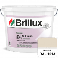 CreaGlas 2K-PU-Finish 3471 (RAL 1013 Perlweiß) seidenglänzende 2K-Beschichtung für extrem robuste De