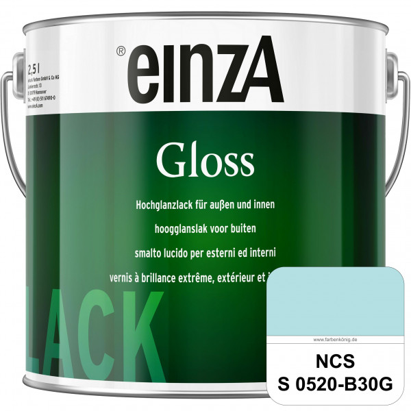 einzA Gloss (NCS S 0520-B30G) Hochwertiger Alkydharzlack in Premium-Qualität, hochglänzend.