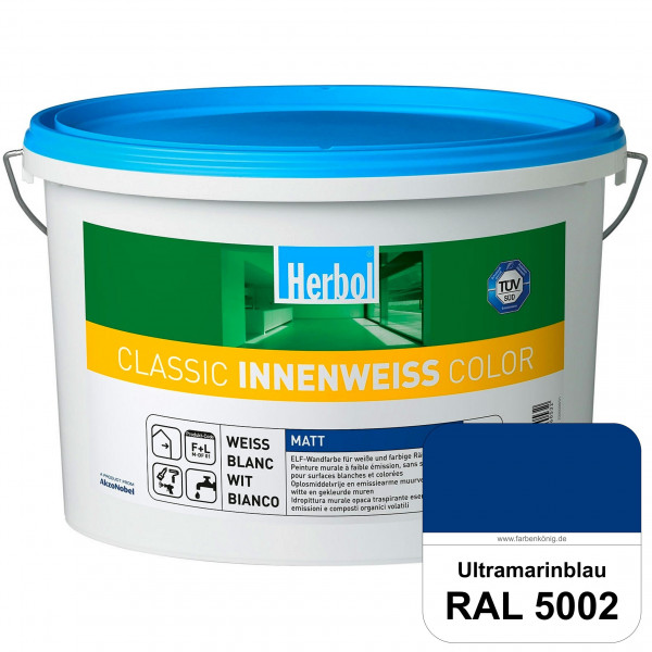 Classic Innenweiss Color (RAL 5002 Ultramarinblau) Hochwertige Renovierungsfarbe