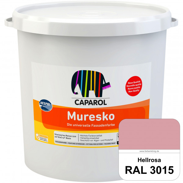 Muresko Nespri (R 30) (RAL 3015 Hellrosa) Silanisierte Reinacrylat-Fassadenfarbe auf SilaCryl®-Basis