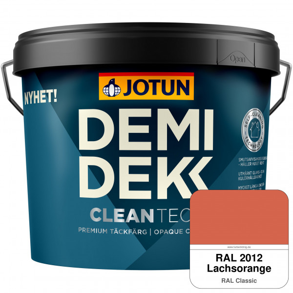 DEMIDEKK Cleantech (ehemals Demidekk Optimal, Demidekk Ultimate Täckfärg) - Deckende Holzfarbe für A