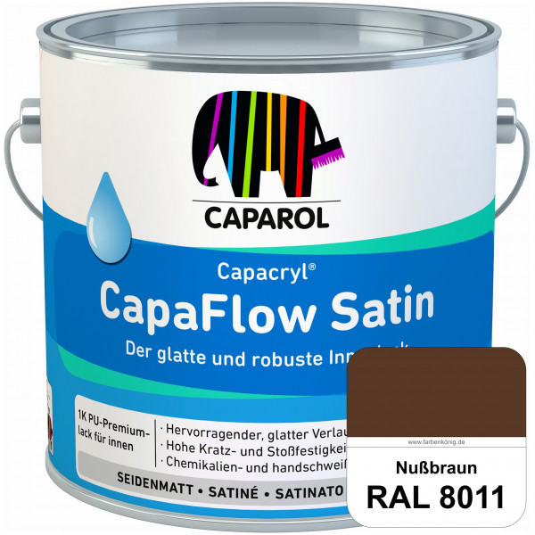 Caparol Capacryl CapaFlow Satin (RAL 8011 Nussbraun)