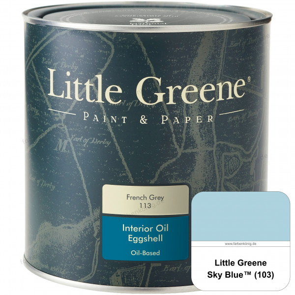 Interior Oil Eggshell (103 Sky Blue)