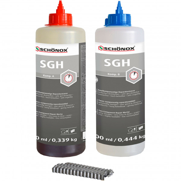 SCHÖNOX® SGH (A+B) - Zweikomponentige Reparaturmasse