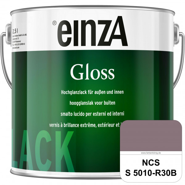 einzA Gloss (NCS S 5010-R30B) Hochwertiger Alkydharzlack in Premium-Qualität, hochglänzend.