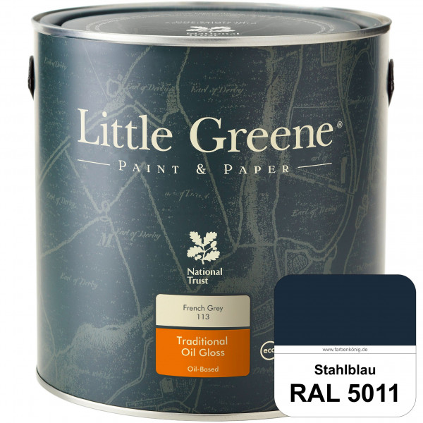 Traditional Oil Gloss (RAL 5011 Stahlblau)
