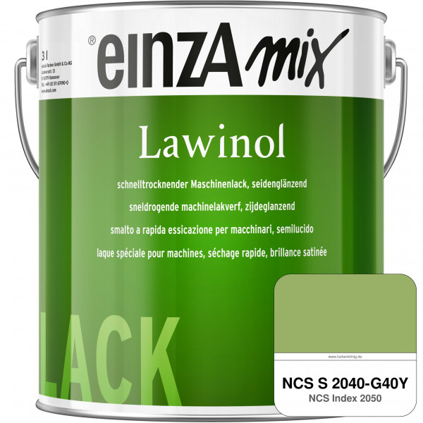einzA Lawinol seidenglänzend (NCS S 2040-G40Y)