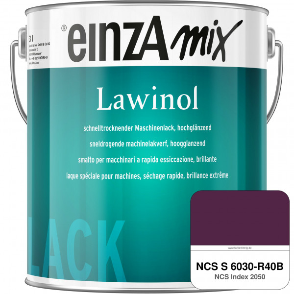 einzA Lawinol hochglänzend (NCS S 6030-R40B)