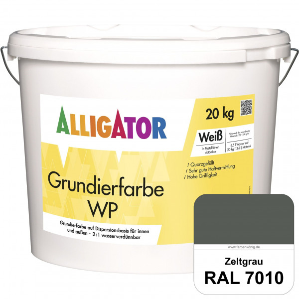 Grundierfarbe WP (RAL 7010 Zeltgrau)