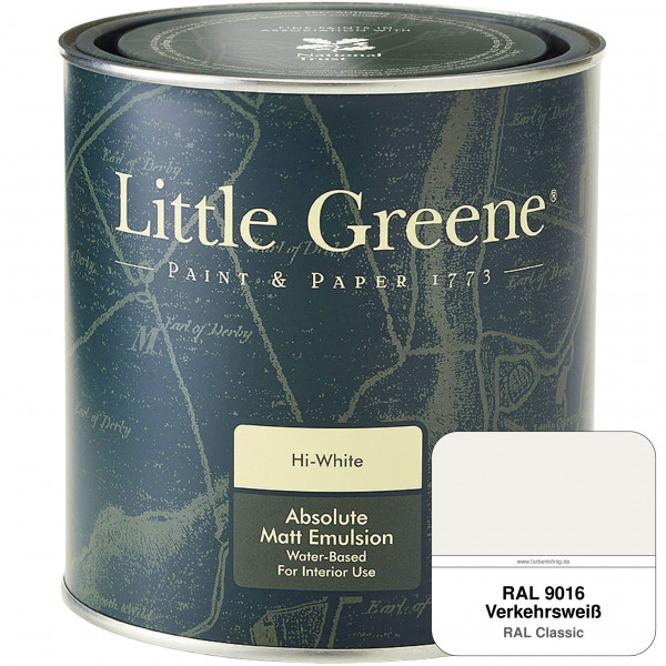 Absolute Matt Emulsion - Sample Pot 250 ml (RAL 9016 Verkehrsweiß)