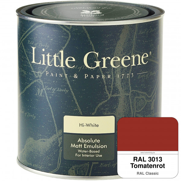 Absolute Matt Emulsion - Sample Pot 250 ml (RAL 3013 Tomatenrot)