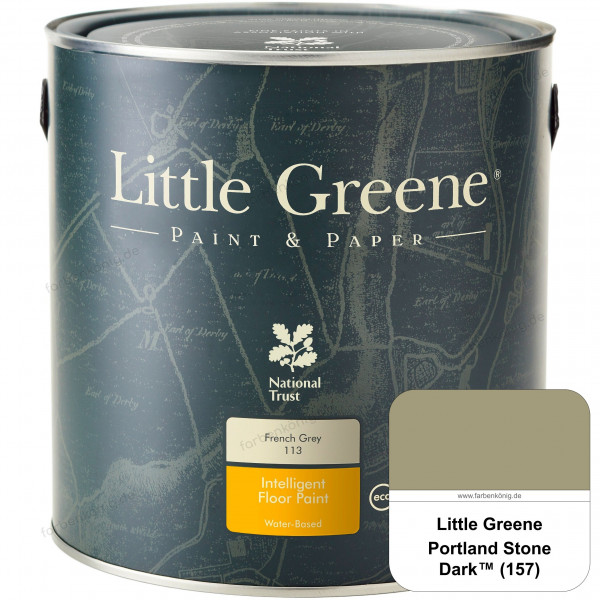 Intelligent Floor Paint (157 Portland Stone - Dark)