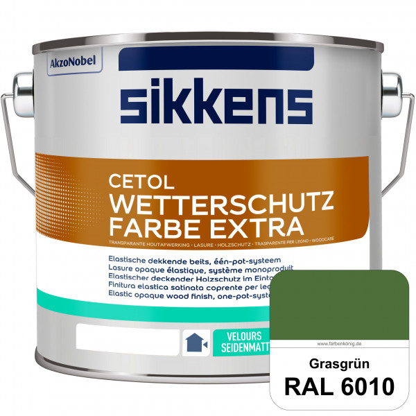 Cetol Wetterschutzfarbe Extra (RAL 6010 Grasgrün)