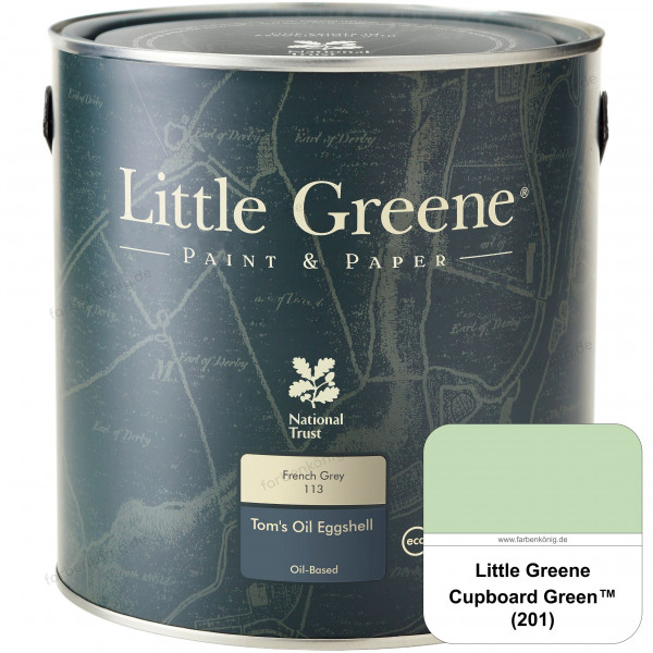 Tom's Oil Eggshell (201 Cupboard Green®)