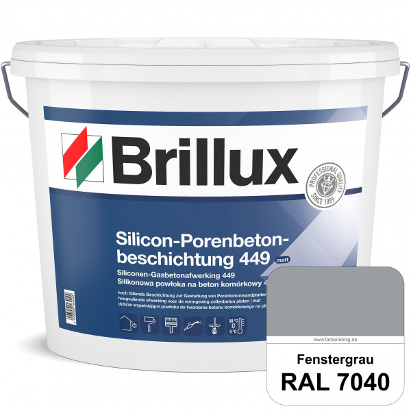 Secocret 449 - ehemals Silicon-Porenbetonbeschichtung 449 (RAL 7040 Fenstergrau)