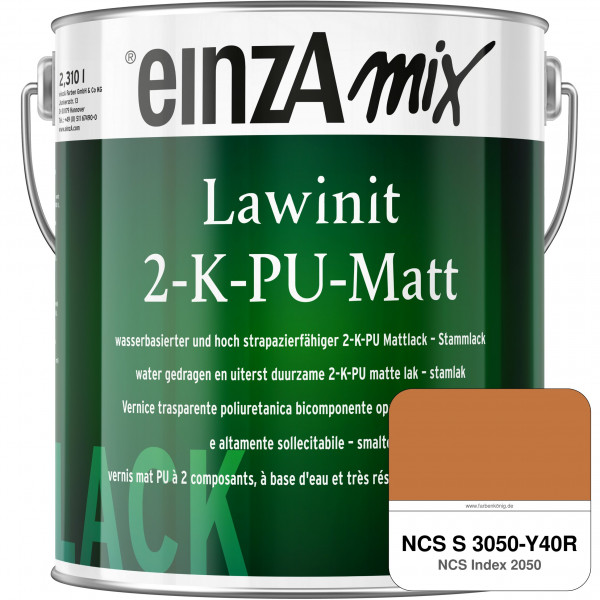 einzA Lawinit 2-K-PU Matt Stammlack (NCS S 3050-Y40R)