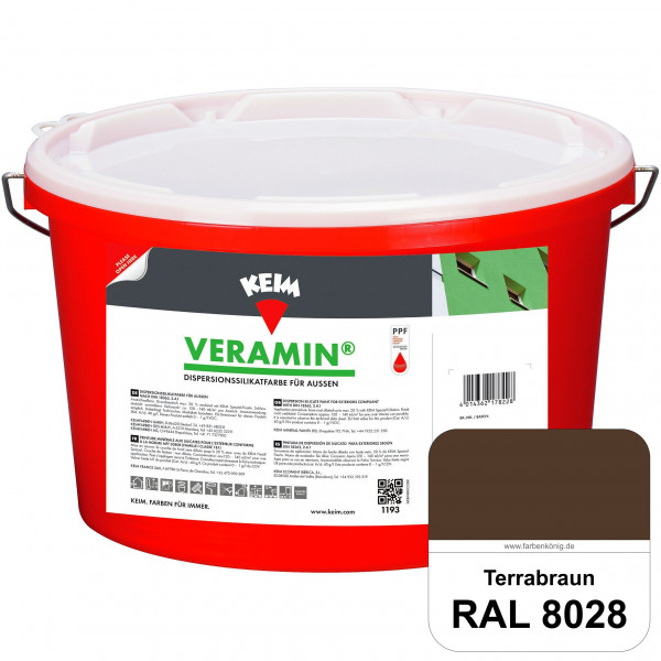 KEIM Veramin® (RAL 8028 Terrabraun)