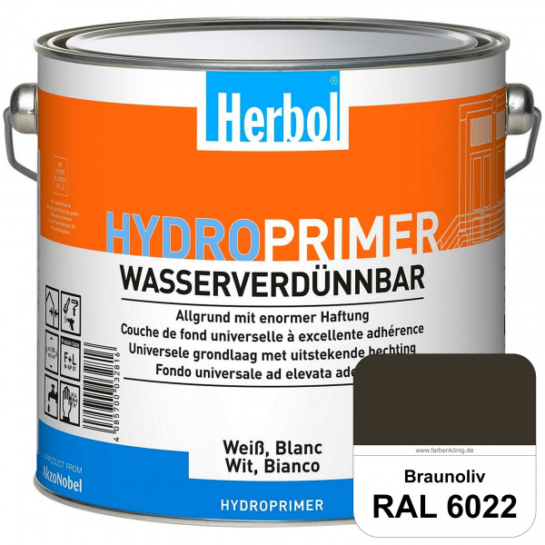 Hydroprimer (RAL 6022 Braunoliv) wasserverdünnbare Allgrund (Innen&Außen)