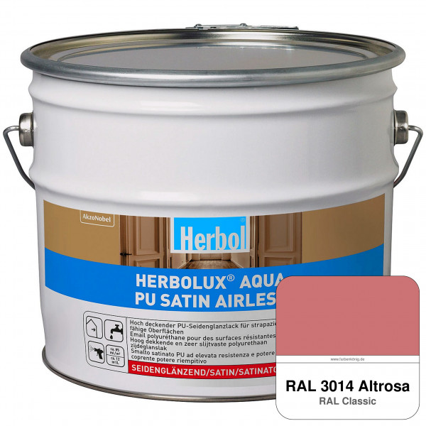 Herbolux Aqua PU Satin Airless (RAL 3014 Altrosa)