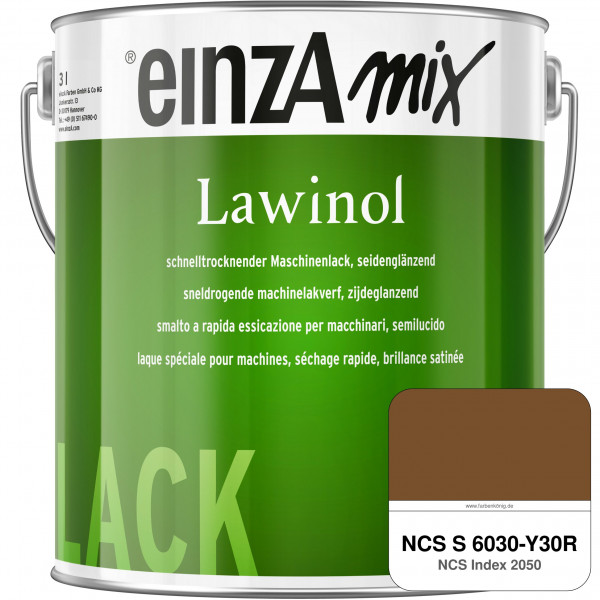 einzA Lawinol seidenglänzend (NCS S 6030-Y30R)