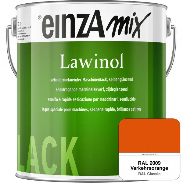 einzA Lawinol seidenglänzend (RAL 2009 Verkehrsorange)