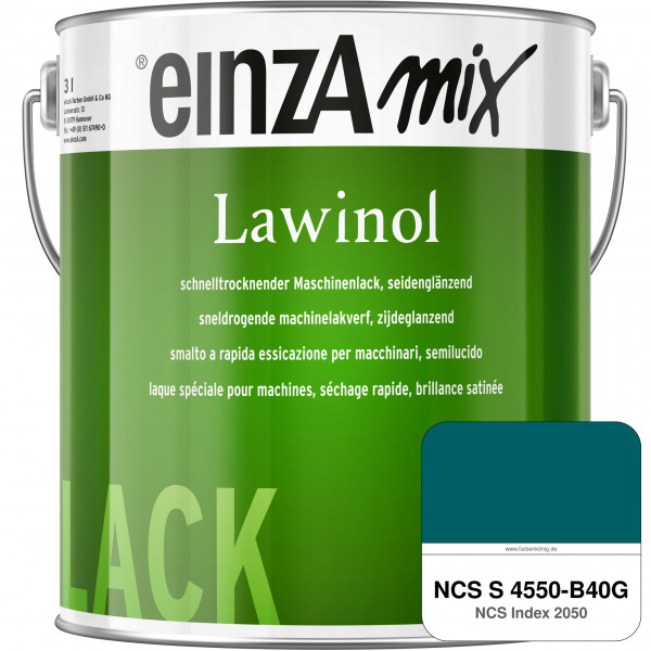 einzA Lawinol seidenglänzend (NCS S 4550-B40G)