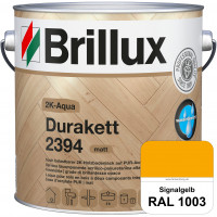 2K-Aqua Durakett 2394 (RAL 1003 Signalgelb) Wasserbasierter 2K-Versiegelung für Parkettfußböden, Die