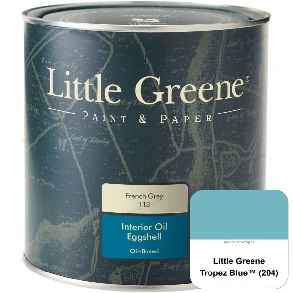Interior Oil Eggshell (204 Tropez Blue)