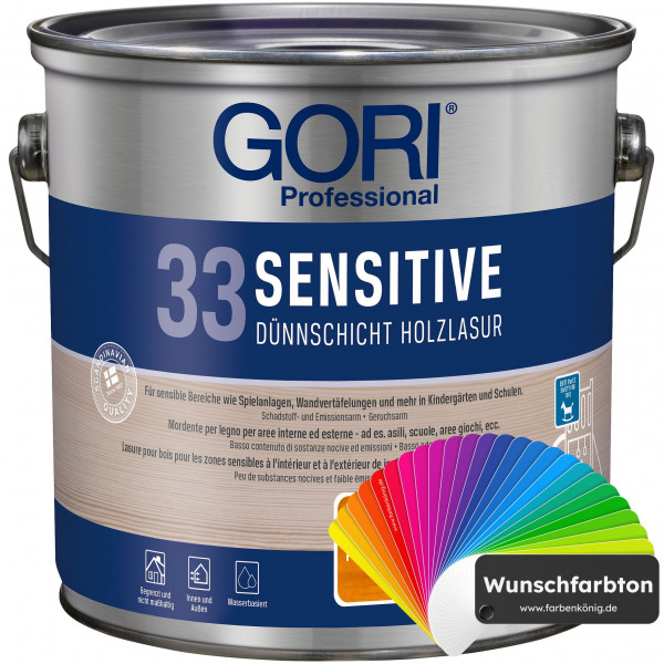 GORI 33 SENSITIV-LASUR (Wunschfarbton)