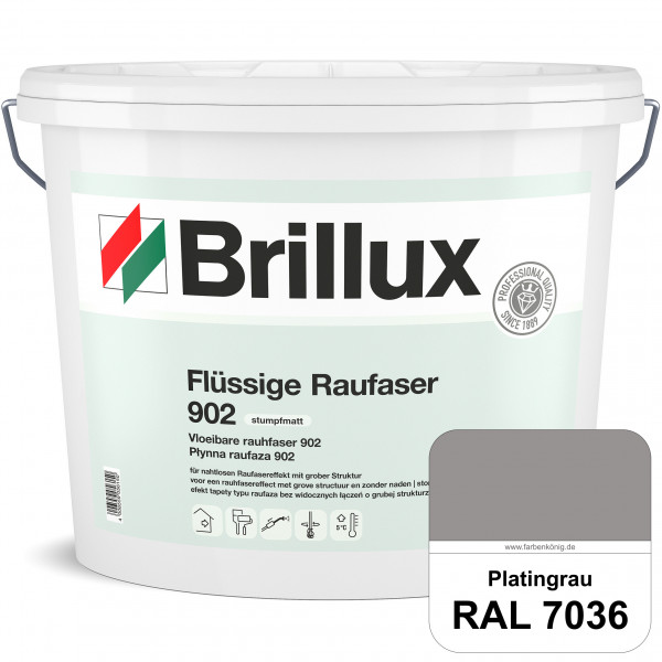 Flüssige Raufaser ELF 902 (RAL 7036 Platingrau) Spezial-Dispersionsfarbe mit Raufasereffekt