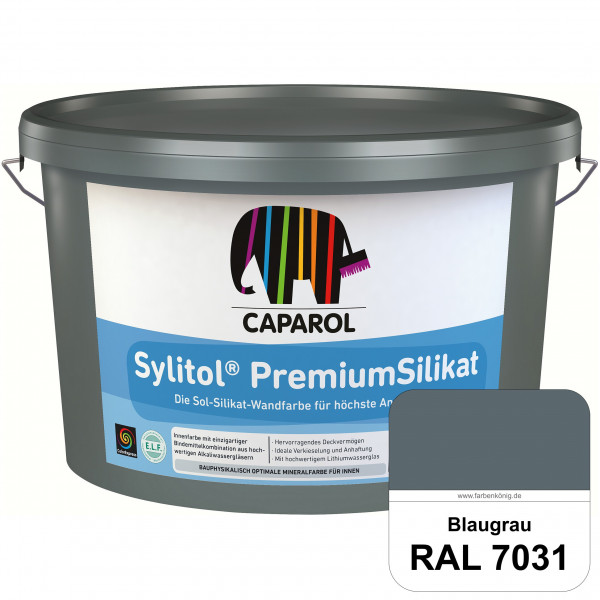 Caparol Sylitol PremiumSilikat (RAL 7031 Blaugrau) - ehemals Histolith PremiumSilikat