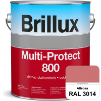 Multi-Protect 800 (RAL 3014 Altrosa) seidenmatter, hoch wetterbeständiger Methacrylatharzlack, für B