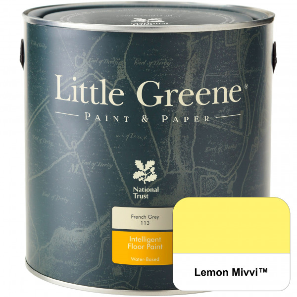 Intelligent Floor Paint - 2,5 Liter (195 Lemon Mivvi™)