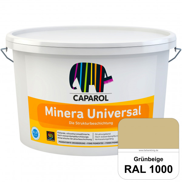 Minera Universal (RAL 1000 Grünbeige) Füllende & quarzhaltiges Spezial-Grundiermittel