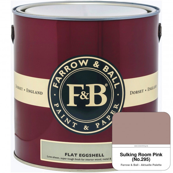 Flat Eggshell (Sulking Room Pink No. 295)
