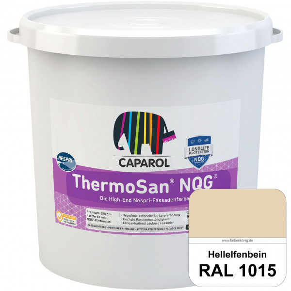 ThermoSan® NQG® Nespri (RAL 1015 Hellelfenbein) Siliconharz-Bindemittelkombination mit integrierter