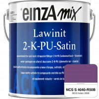 einzA Lawinit 2-K-PU Satin Stammlack (NCS S 4040-R50B)