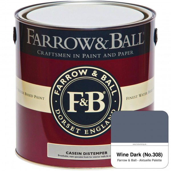 Casein Distemper (Wine Dark No. 308)