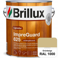 ImpraGuard 625 (RAL 1000 Grünbeige) imprägnierende Lasur (lösemittelhaltig) für allen Laub- und Nade