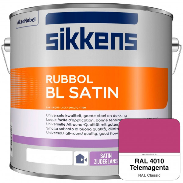 Rubbol BL Satin (RAL 4010 Telemagenta) hochelastischer & seidenglänzender Lack (wasserbasiert) innen