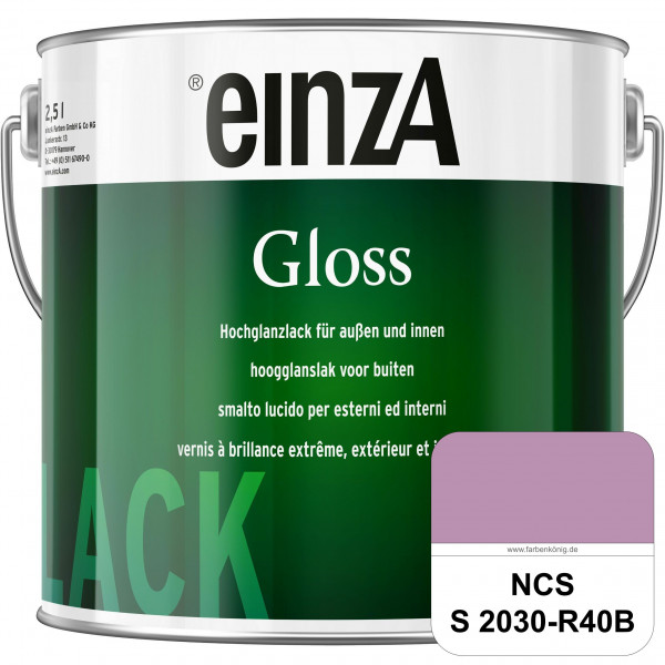 einzA Gloss (NCS S 2030-R40B) Hochwertiger Alkydharzlack in Premium-Qualität, hochglänzend.