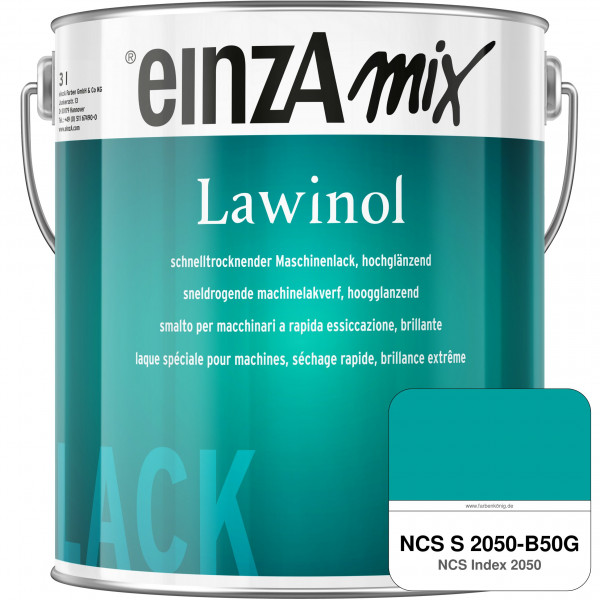 einzA Lawinol hochglänzend (NCS S 2050-B50G)
