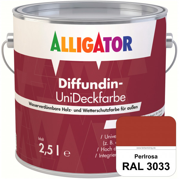 ALLIGATOR Diffundin-UniDeckfarbe (RAL 3033 Perlrosa)