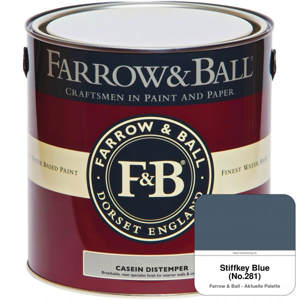 Casein Distemper (Stiffkey Blue No. 281)