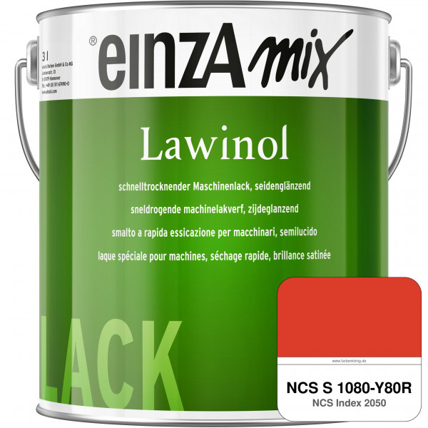 einzA Lawinol seidenglänzend (NCS S 1080-Y80R)