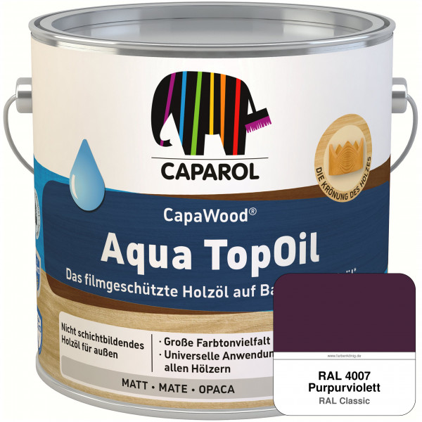 CapaWood® AquaTopOil (RAL 4007 Purpurviolett)