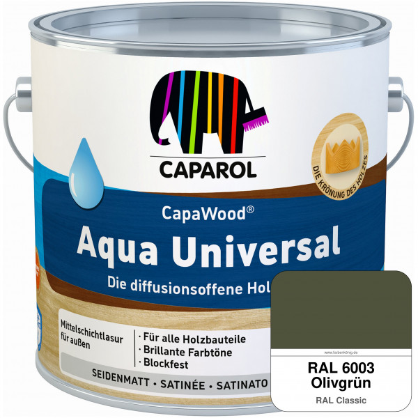 CapaWood® Aqua Universal (RAL 6003 Olivgrün)